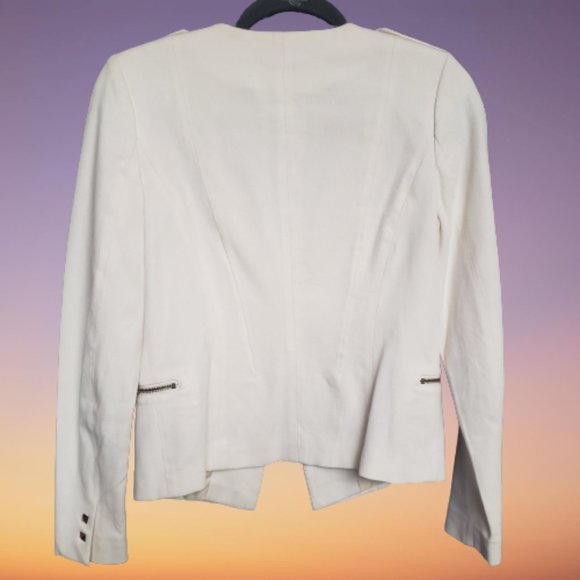 H&M Beige Blazer Jacket with Studs Design. NWOT - Picture 3 of 4